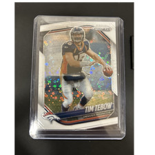 2025 Panini Prizm Tim Tebow #300 White Disco Prizm Denver Broncos Football