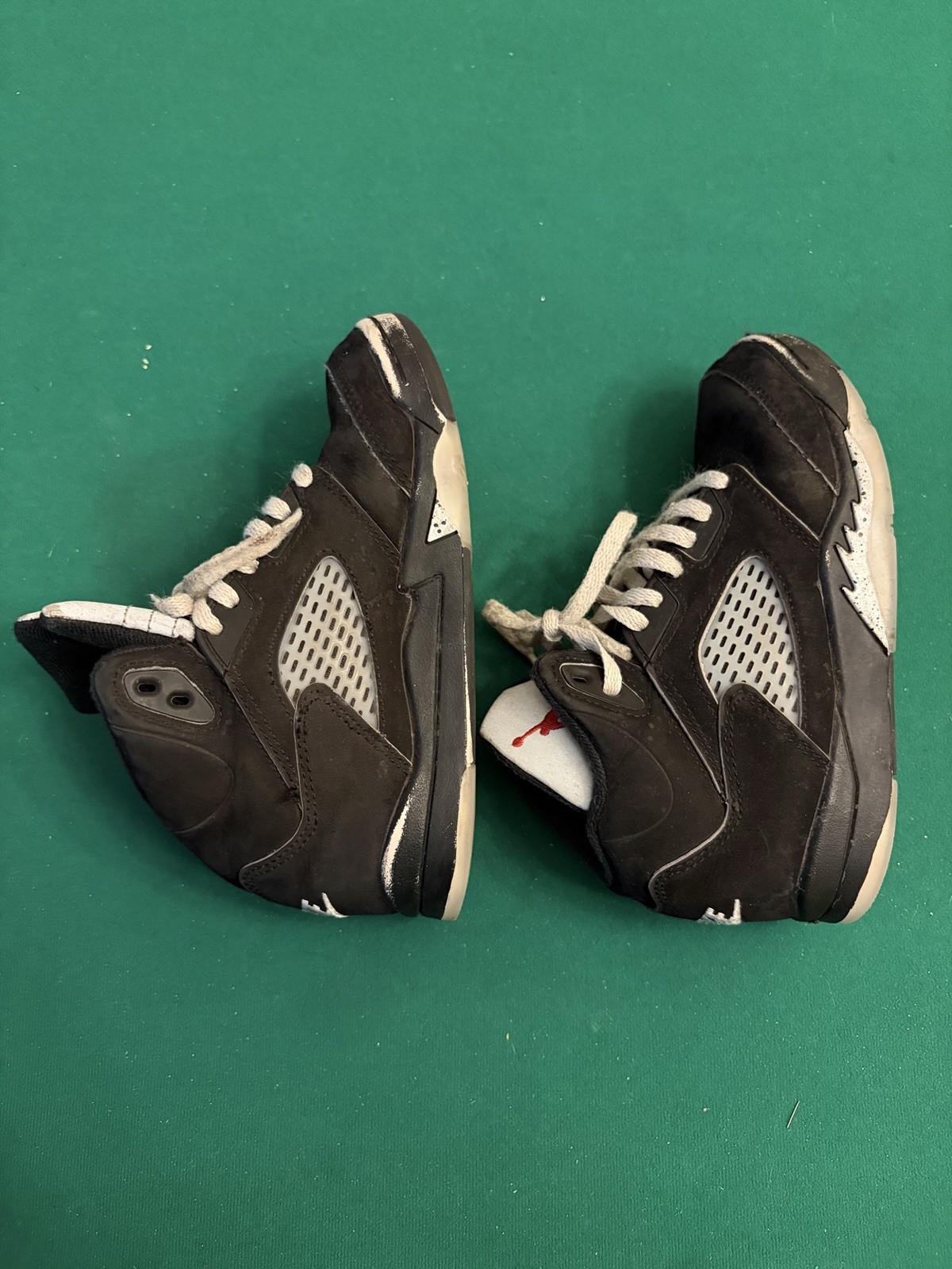 Jordan 5 Retro OG Black Metallic Reimagined Preschool PS Size 13C HF3978-001 thumbnail 9