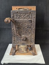 1898 Arcade " Telephone Mill " Wall Coffee Grinder