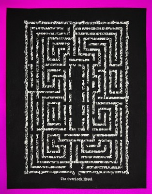 The Shining Maze | Overlook Hotel - ''All Work And No Play'' Calligraphy Artwork