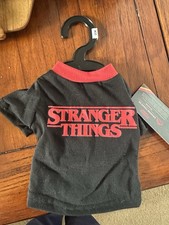 NEW STRANGER THINGS TEE - XS PET For Cat Or Toy Dog - NWT