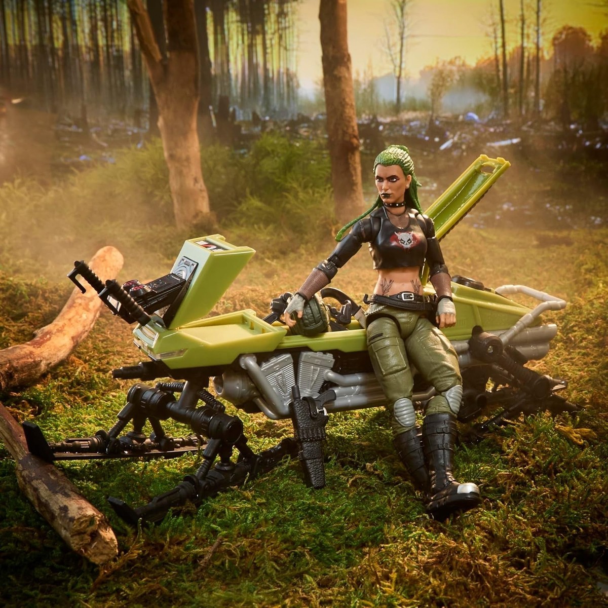 G.I. JOE CLASSIFIED SERIES #194 COBRA ZANYA & DREADNOK CHAMELEON