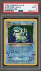 Pokemon Blastoise Base Set Shadowless Holo Rare #2 PSA 9 Mint