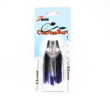 Zman Chatterbait 1/4 oz Sinking Lure Blue Black (0041)