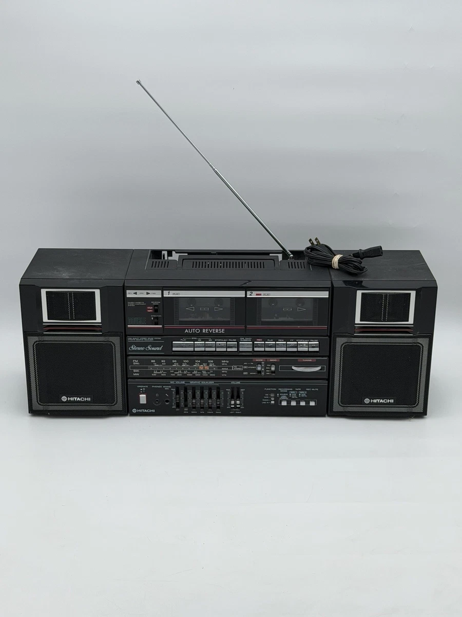 日立便携式立体声音响和Boombox | eBay