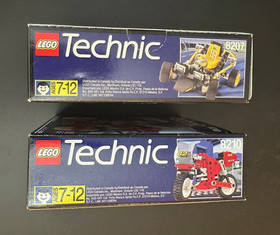 LEGO Technic 8207 Dune Duster Cabriolet & 8210 Nitro Bike GTX NRFB