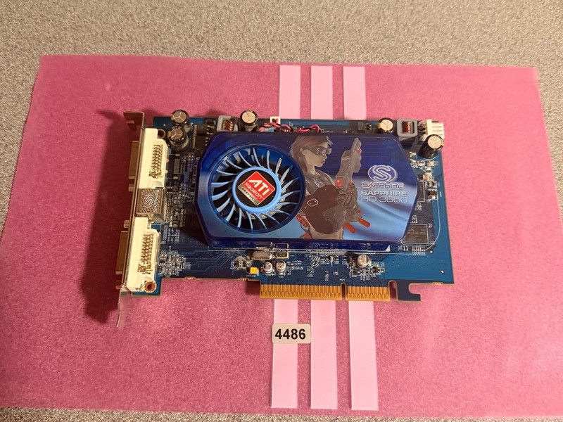 Ati SAPPHIRE ATI RADEON HD 3650 512MB AGP Vintage Graphics card