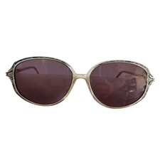 Elizabeth Arden 135 Gold/Abstract Design Frame Sunglasses
