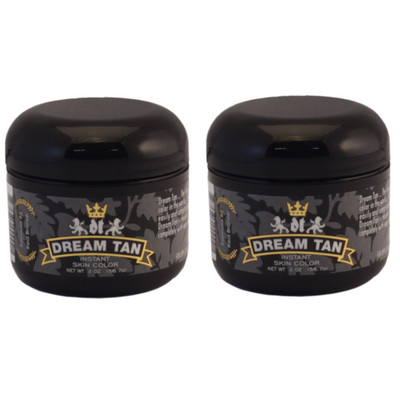 Dream Tan Instant Skin Color Formula #2   Red Bronze 2 oz Each (Pack of 2)