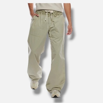 Palm Angels Men's Green Waist Logo Loose Pant Size 44