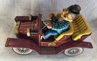 1960s Smokey Bill Tin Toy Car Japan Battery Operated Driver Clean-Not Working — photo 1