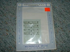 Microscale decals N 60-250 Pacific Fruit Express 40' 50' 57' refrigerator  C37