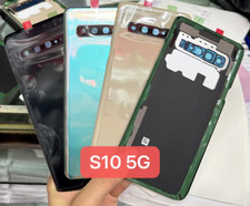 For Samsung Galaxy S10 5G Version G977 G977F Rear Panel Battery Back Door Cover