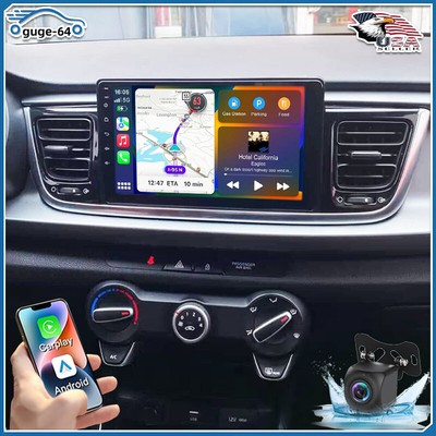 9'' Wireless Android Carplay For Kia Rio 2018-2023 Car Stereo Radio GPS Navi New