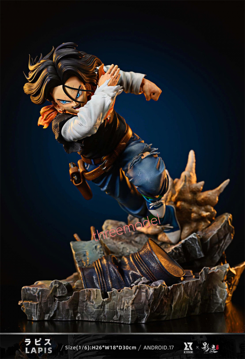 Z Studio 1/6 Dragon Ball Android 17 And Android 18 Resin Statue