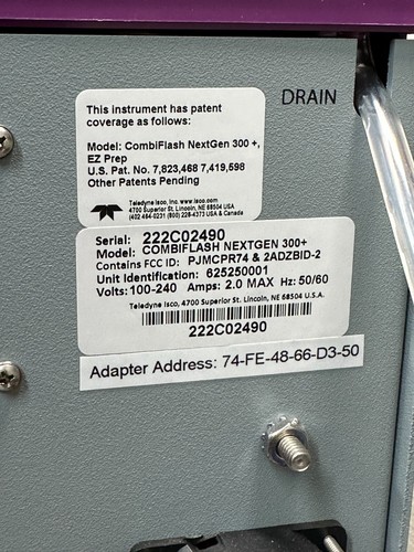 Teledyne Isco Combiflash NextGen 300+ Flash Chromatography System - 第 9/9 張圖片
