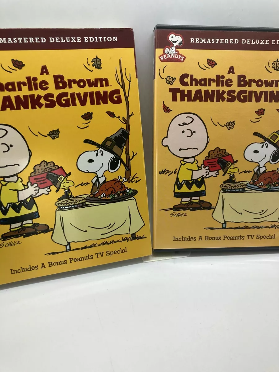A Charlie Brown Thanksgiving Dvd Cover