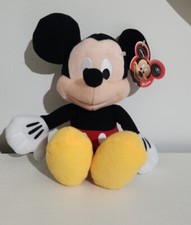 New Disney Mickey Mouse Small Stuffed Plush 10"