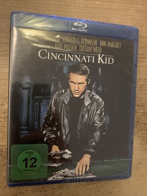 Cincinnati Kid und der Pokerkönig - Steve McQueen - Bluray - Deutsch - Rar - NEU