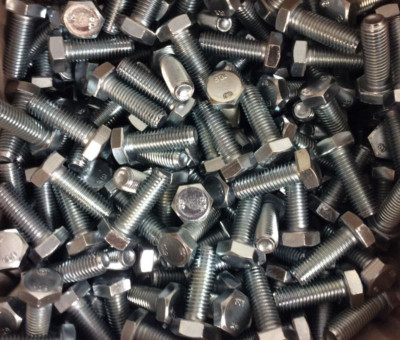 M12-1.75 x 35 mm Fully Threaded Hex Cap Screws 10.9 DIN 93, LOT OF 25