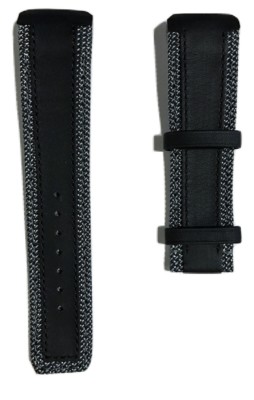 Original Tissot T-Touch Expert SOLAR T091420A Black Leather Watch Band Strap