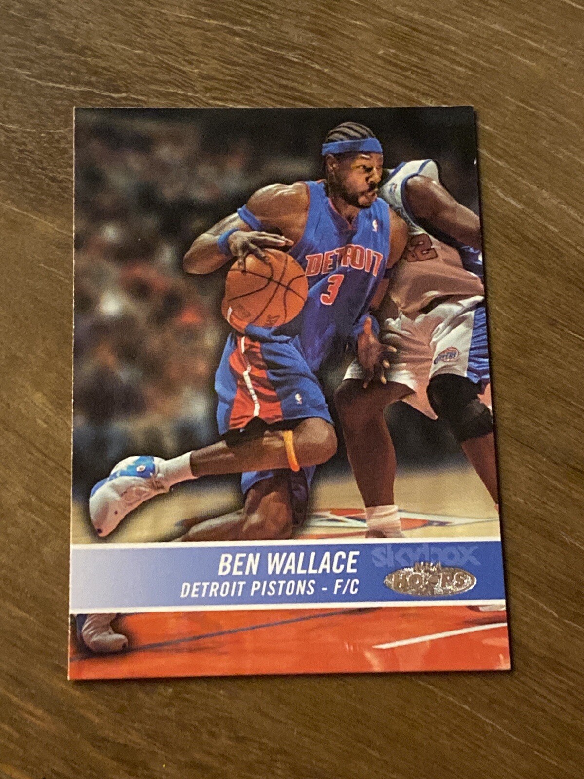 Vtg 2004-05 SkyBox NBA Hoops #77 BEN WALLACE Pistons Bulls VA Union HOF NrMt/Mt