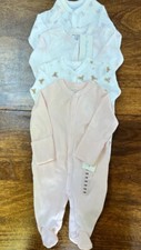 Ralph Lauren Pigiama Bambino Bambina Tuta Babygrow, Outfit Playsuit, Nuovo con etichette 
