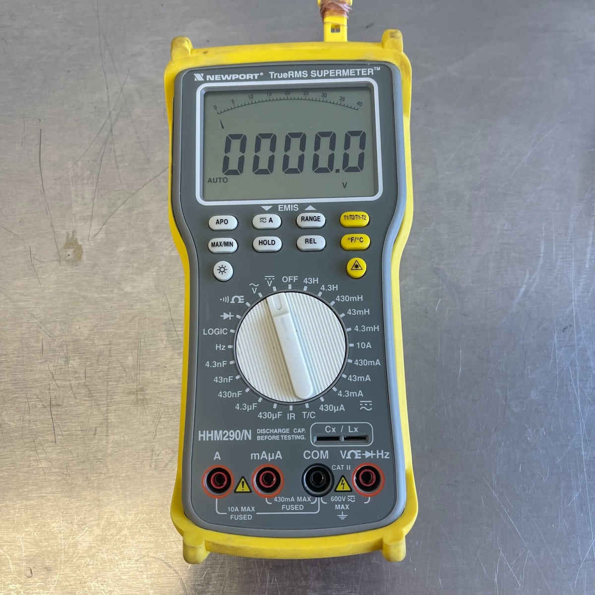 Newport HHM290/N TrueRms Supermeter Digital Multimeter Newport HHM290/N TrueRms Supermeter Digital Multimeter