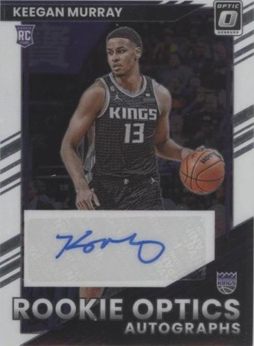 KEEGAN MURRAY 2022-23 DONRUSS OPTIC FAST-BREAK RATED ROOKIE GOLD