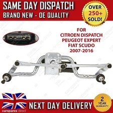 CITROEN DISPATCH / PEUGEOT EXPERT / FIAT SCUDO 07-16 FRONT WIPER MOTOR & LINKAGE
