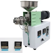 3D Filament Single Screw Heat Extruder Plastic Extrusion Pressing Machine 110V