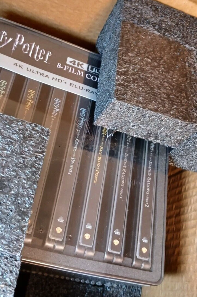 Harry Potter 8 Movie Collection Steelbook Set (4K UHD + Blu-ray) NEW-Free S&H - Image 3 of 4