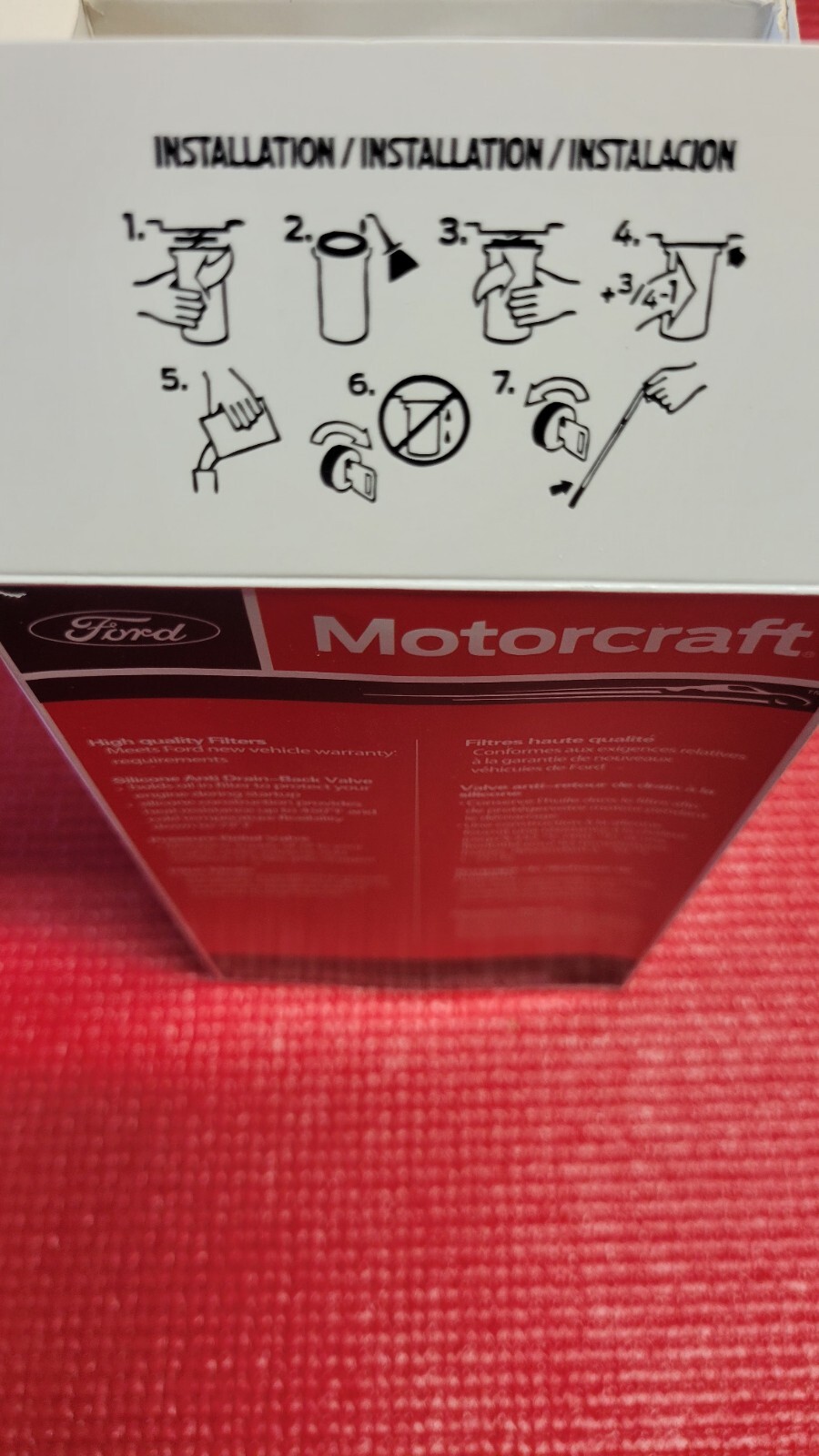 FORD MOTORCRAFT FL-2051S OEM 2011-22 6.7 LITER POWER STROKE DIESEL OIL FILTER...