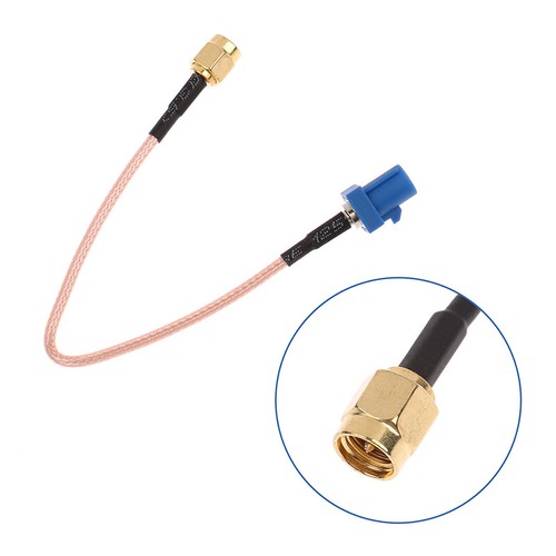 Fakra C Adapter Plug to SMA Male GPS Antenna Extension Cable RG316 Pigtail - Photo 7/9