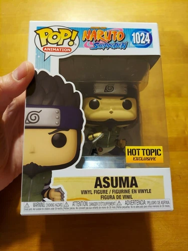 Funko Pop Animation Naruto Shippuden Asuma #1024 HOT TOPIC EXCLUSIVE READ