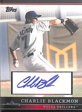 2010 Topps Pro Debut Prospect Autographs Charlie Blackmon #PDA-CB Baseball 