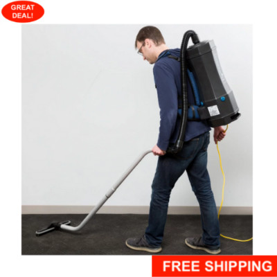 Backpack Vacuum with HEPA Filtration Commercial Cleaner Vac Include 8pcs Toolkit
