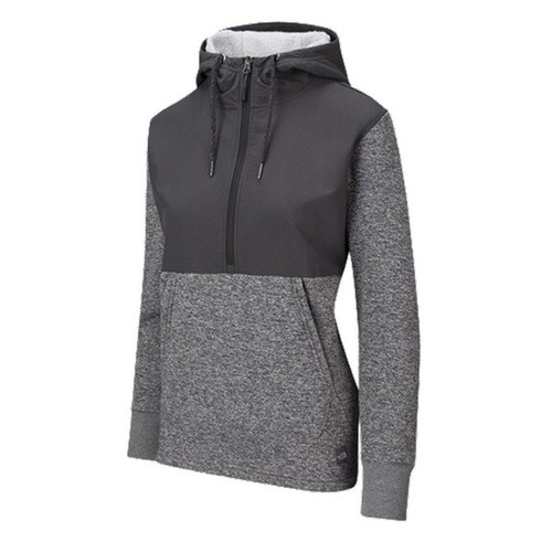 The North Face Women's Tech Sherpa Pullover TNF Medium Grey Heather M