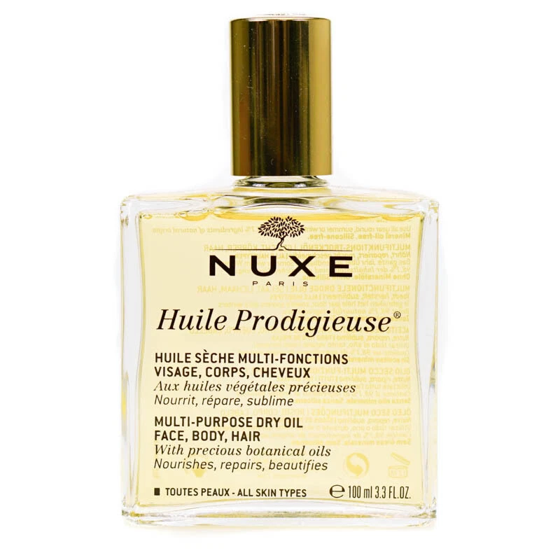 Nuxe Body Oil Huile Prodigieuse Multi Use Dry Oil 100ml Hair Oil Face Moisturise