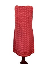 Old Navy Dress Sz S Red Sleeveless A Line Knee Length Lined