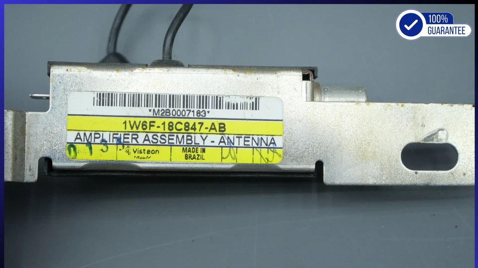 Amplificador de antena de radio delantero Ford Thunderbird 2002-2005 OEM 1W6F-18C847-AB Foto 4 de 4
