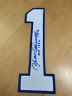 Yvan Cournoyer Signed Autographed  Montreal Hockey Jersey number