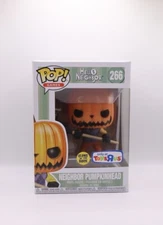 Funko Pop Games Hello Neighbor GITD Toys R Us Exclusive Neighbor Pumpkinhead 266