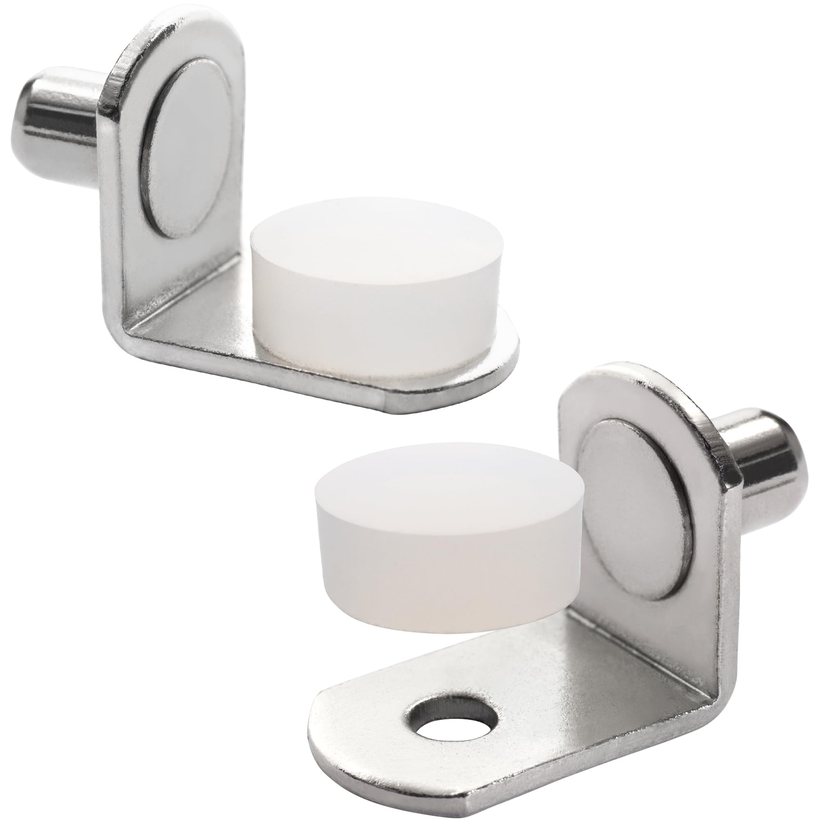 1/4 Inch Metal Shelf Support Pegs for Cabinet Bookshelf DIY Shelving Pins-image