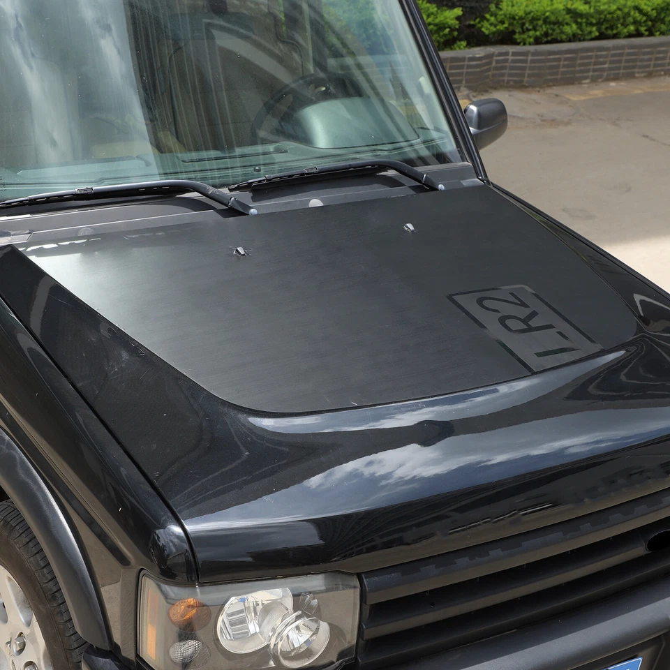 Black Bumper Hood Decal Vinyl Sticker For Land Rover Discovery 2 1998-2003 LR2 - Image 2 of 4
