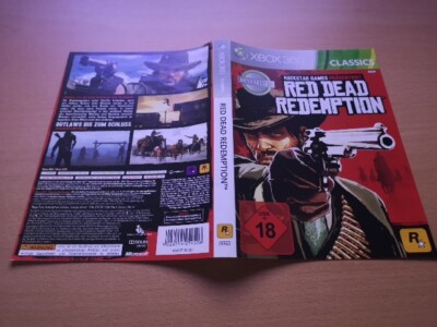 Red Dead Redemption - XBOX 360 Frontcover + Backcover Gebraucht