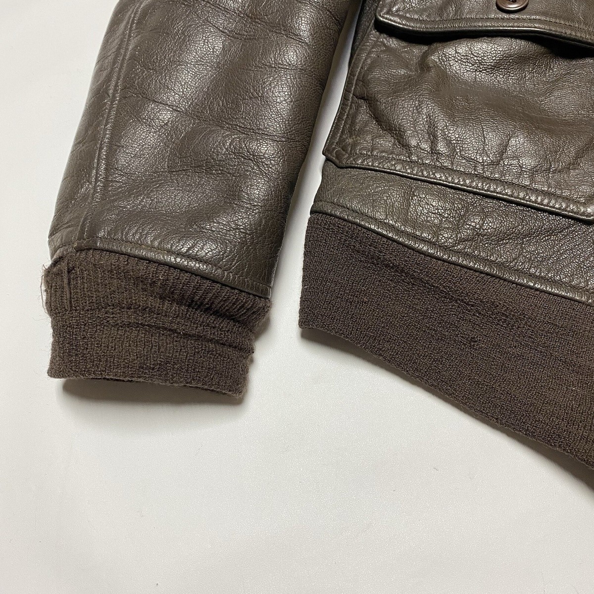 Vintage Military G-1 Leather Bomber Jacket Star Sportswear Vintage Military G-1 Leather Bomber Jacket Star Sportswear