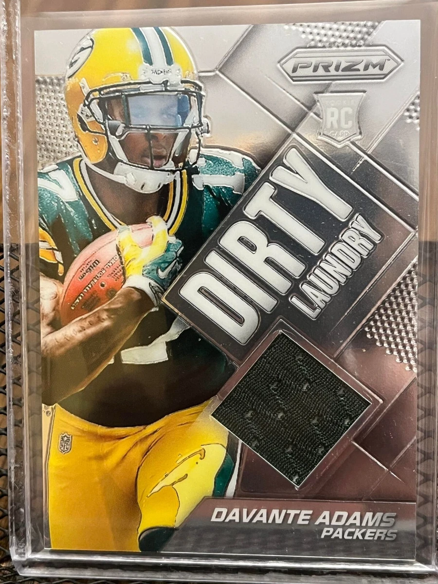 DAVANTE ADAMS 2014 PRIZM DIRTY LAUNDRY ROOKIE GREEN BAY PACKERS