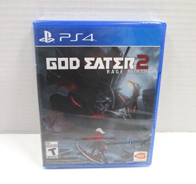 GOD EATER 2 RAGE BURST Sony PS4 Video Game New Factory Seal