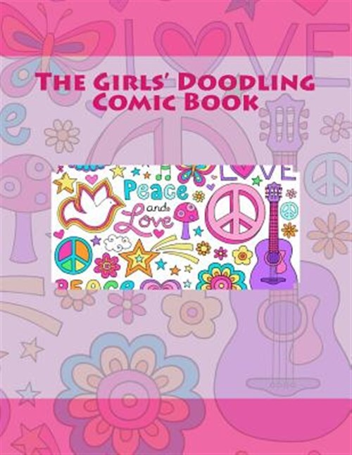 Girls' Doodling Comic Book, Paperback by Art Journaling Sketchbooks (COR), Br...
